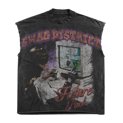 Future Past cut off Graphic Tee