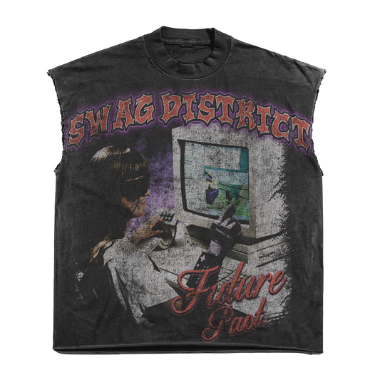 Future Past cut off Graphic Tee